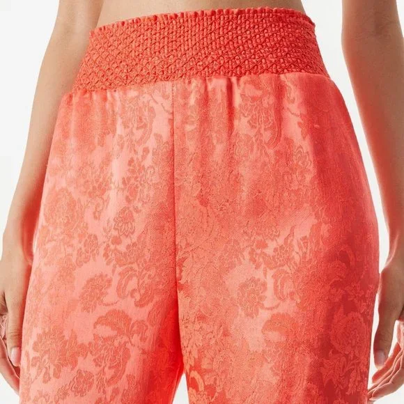 alice + olivia Willis Pajama patterned jacquard trousers - Picture 2 of 4